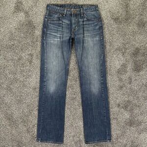 Levis Silver Tab Slim Straight Vintage Wash Denim Jeans Mens 32x34 Casual Skater